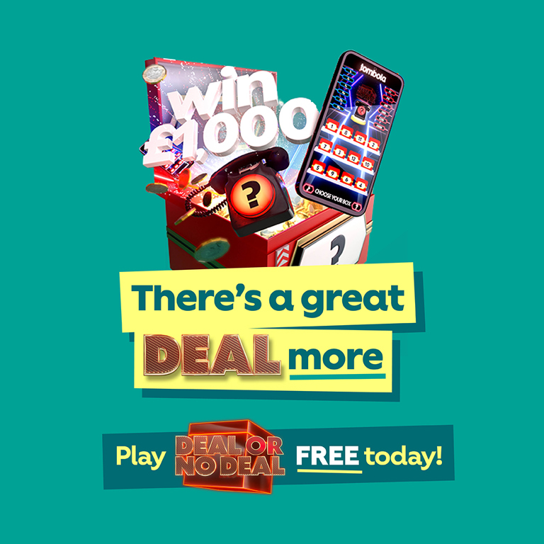 tombola deal or no deal free game banner