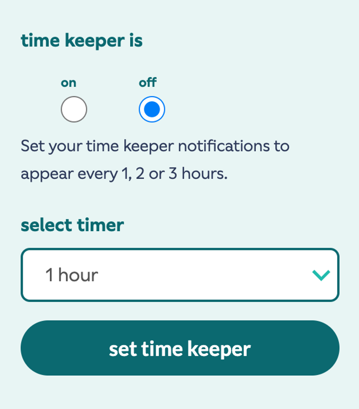 Time Keeper Number Time Keeper