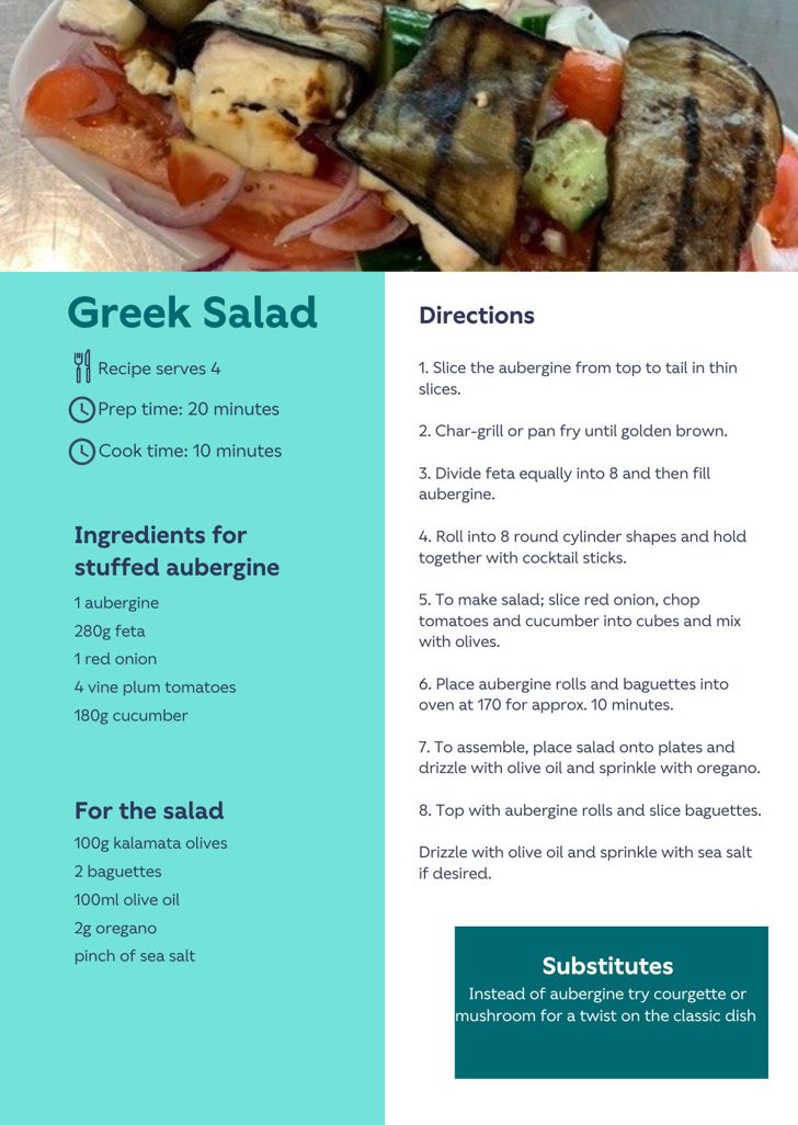 Greek salad Recipe