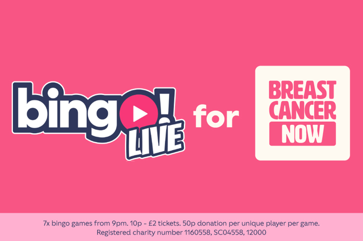 bingoLive for Breast Cancer Now