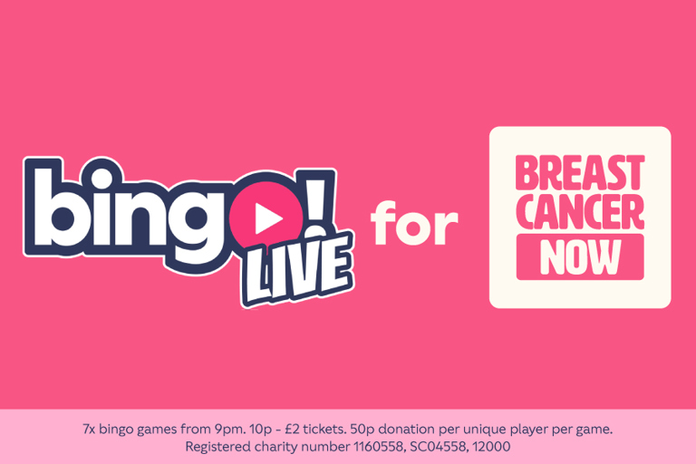 bingoLive for Breast Cancer Now