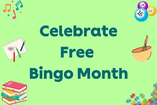Celebrate Fee Bingo Month Banner