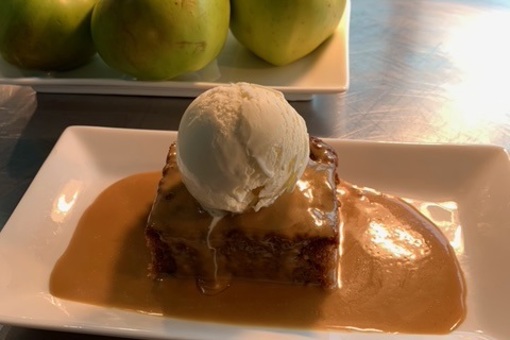 Sticky Toffee Apple Pudding