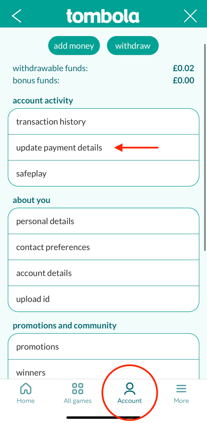 How to add new payment method?